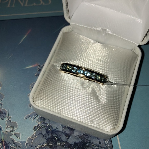 Gold Plated Topaz Ring - Picture 6 of 7